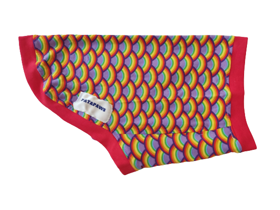 Sea Shell Design with Red Ribbing (Lightweight)