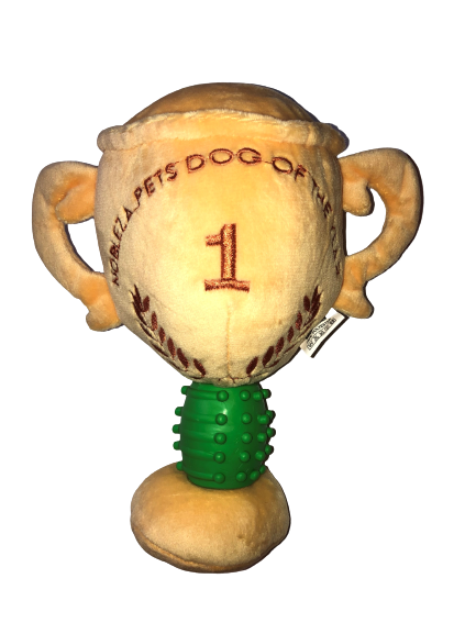 Soft Dog Toy Trophy – Patapaws